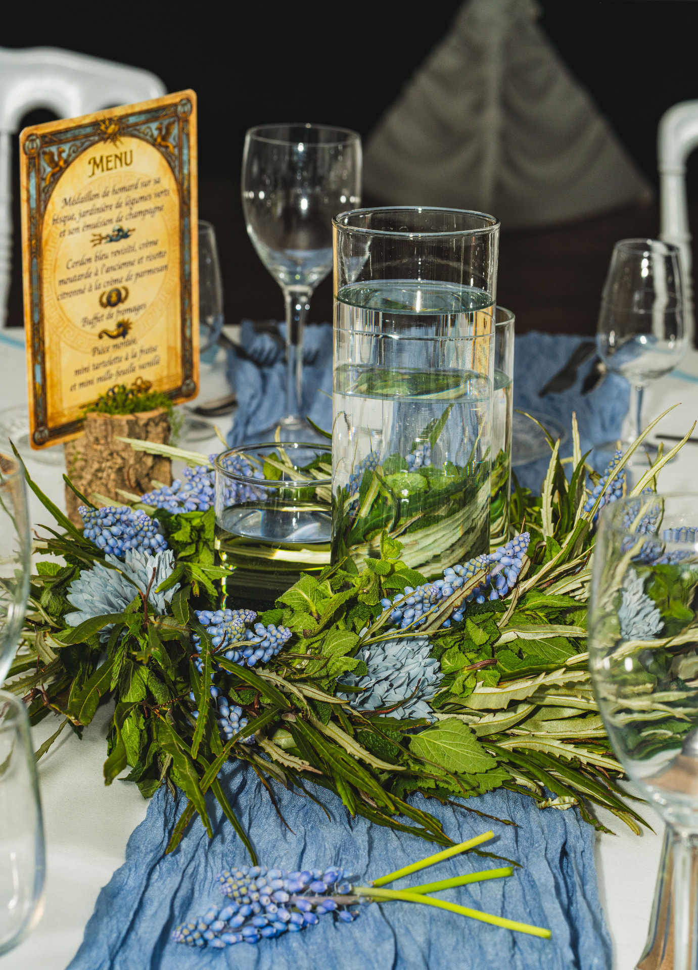 Réalisation florale de mariage par Petits Bonheurs Événementiel