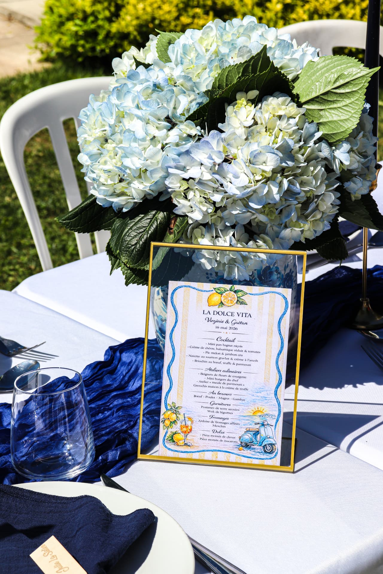 Réalisation florale de mariage par Petits Bonheurs Événementiel